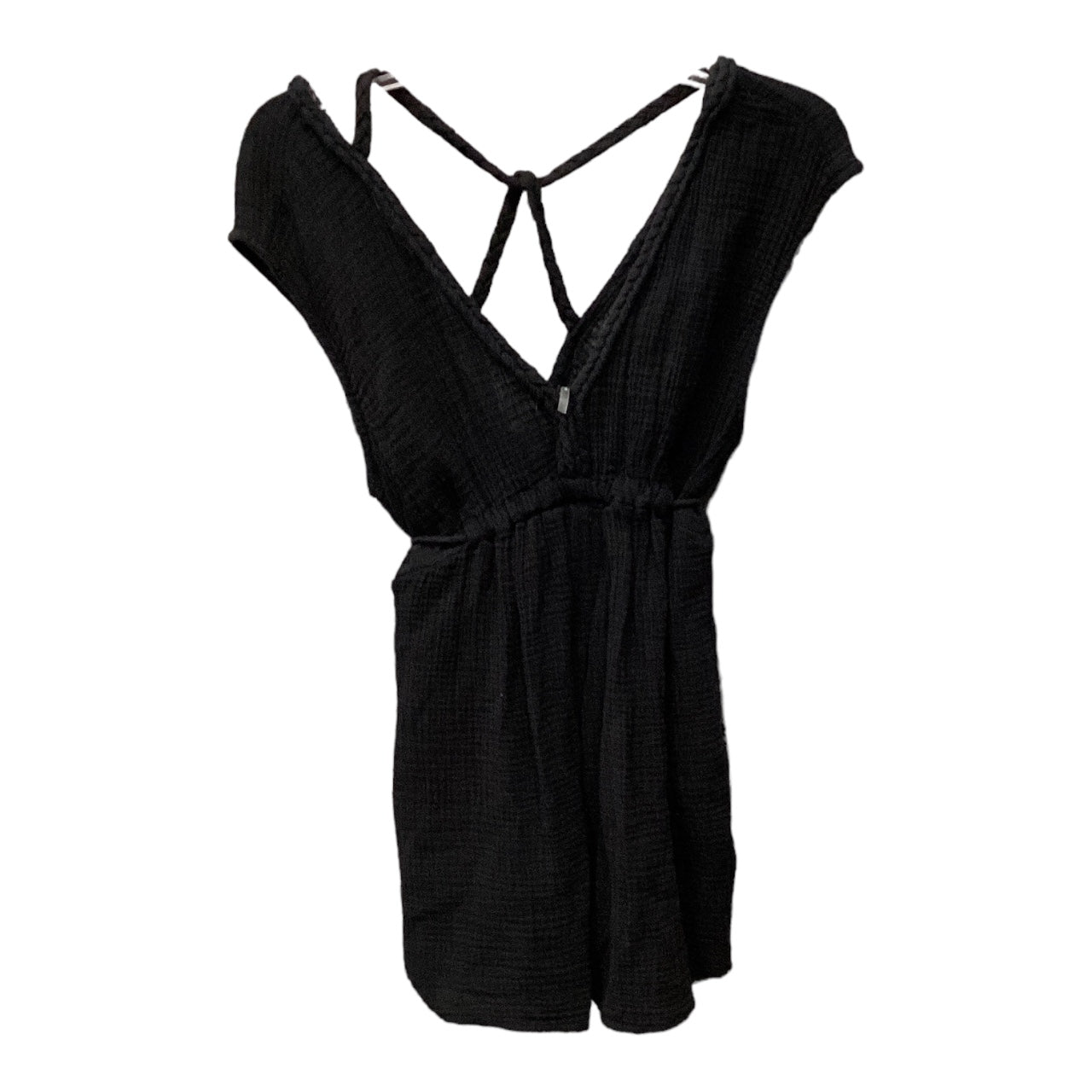 Top Sleeveless By Anthropologie In Black, Size: Xs