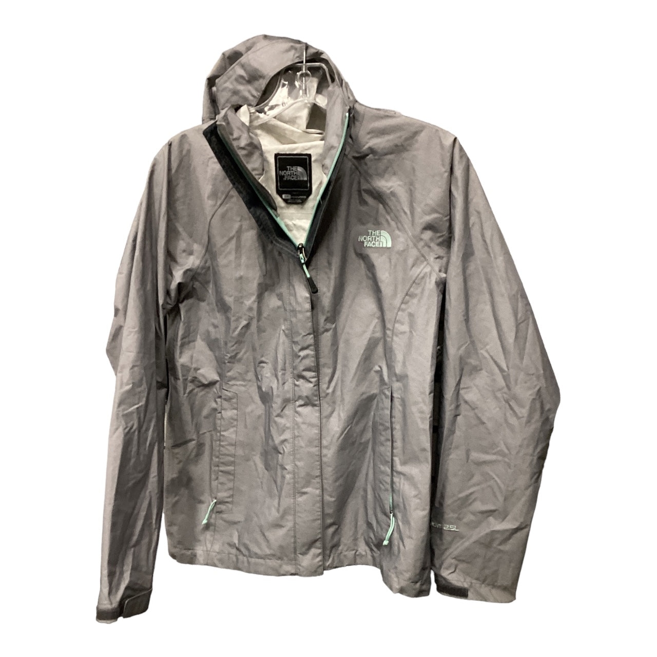 Jacket Windbreaker By The North Face In Grey, Size: S