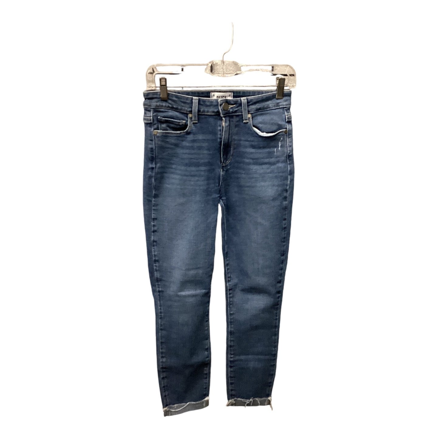 Jeans Cropped By Paige In Blue Denim, Size: 2