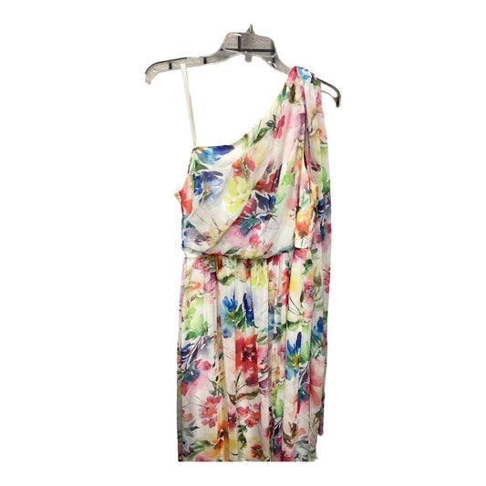 Dress Party Long By Adrianna Papell In Floral Print, Size: 14