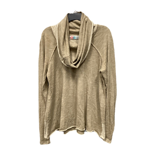 Sweatshirt Collar By Free People In Tan, Size: M