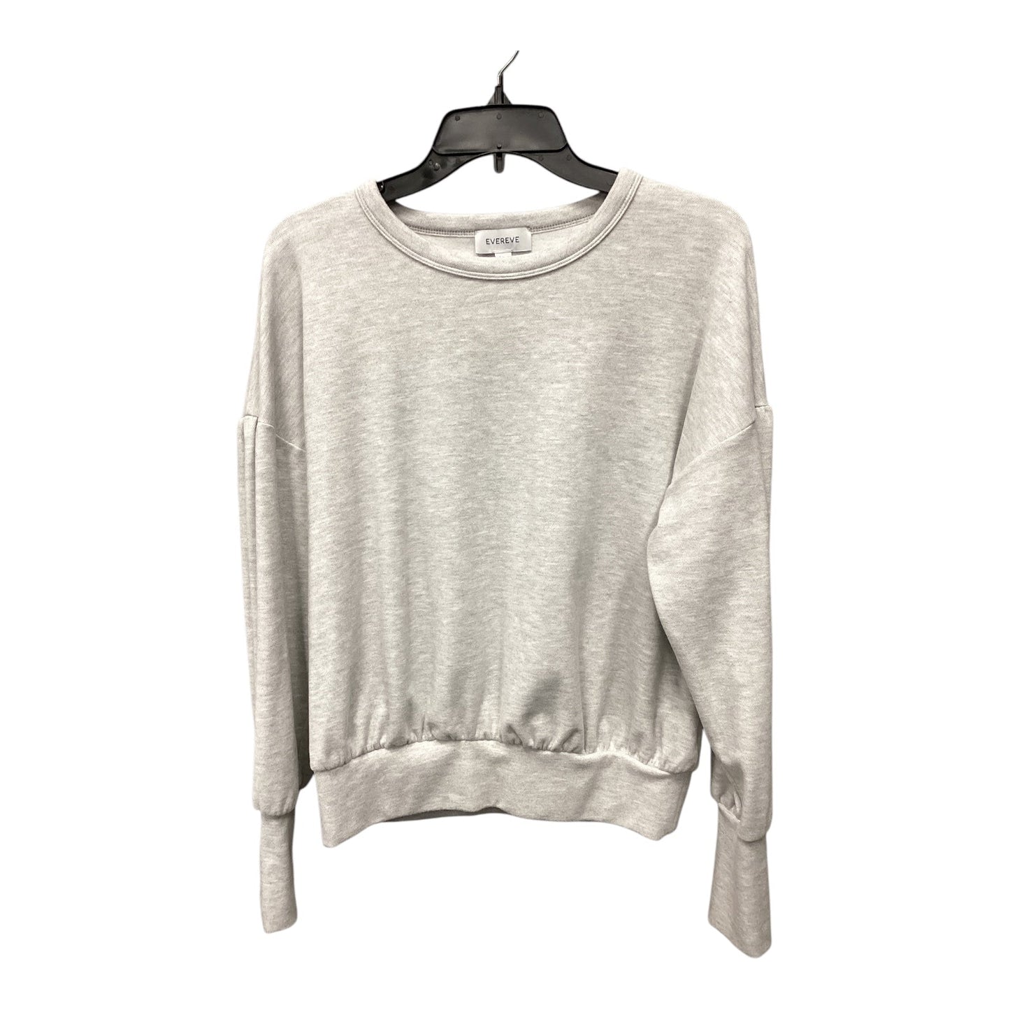 Sweatshirt Crewneck By Evereve In Grey, Size: S