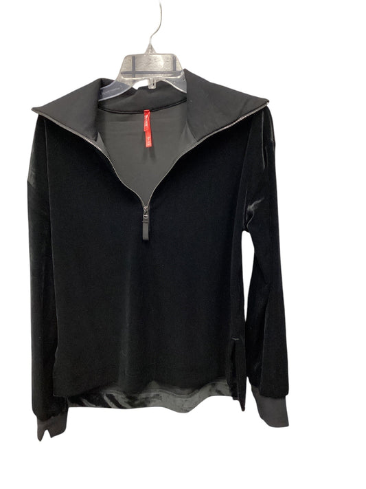 Sweatshirt Collar By Spanx In Black, Size: L