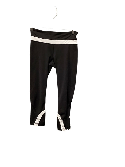 Athletic Capris By Lululemon In Black, Size: 4