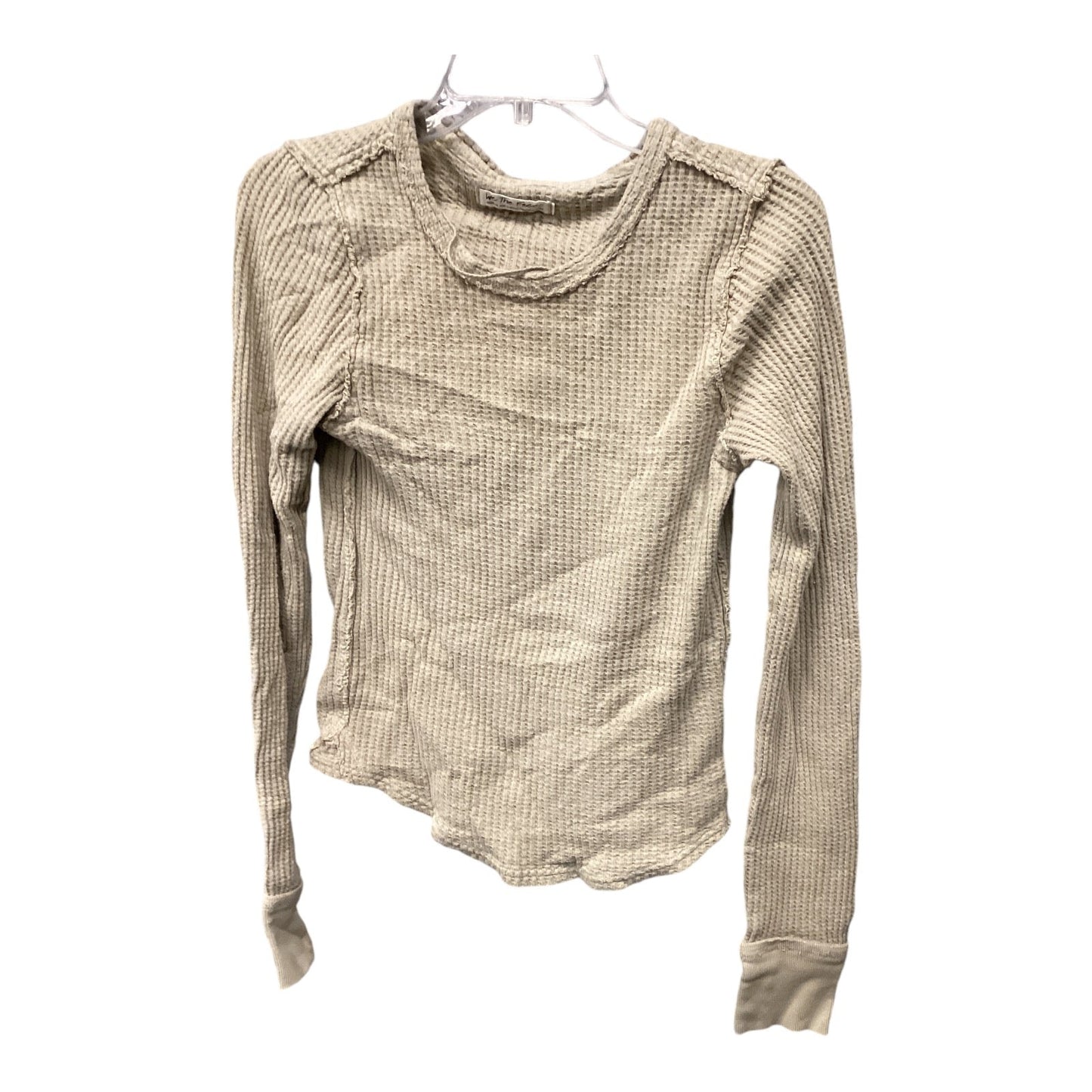 Top Long Sleeve By We The Free In Brown, Size: M