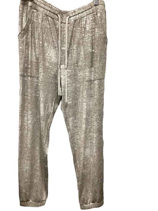 Silver Pants Lounge Anthropologie, Size M