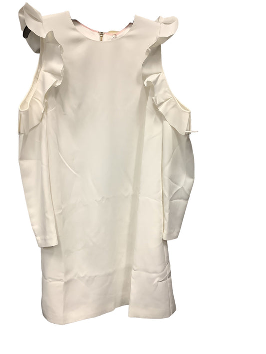 White Dress Casual Midi Ted Baker, Size L