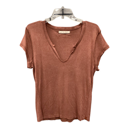 Top Short Sleeve Basic By We The Free In Red, Size: Xl