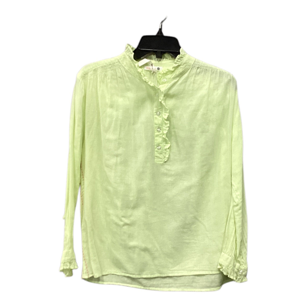 Top Long Sleeve By Sundry In Yellow, Size: M