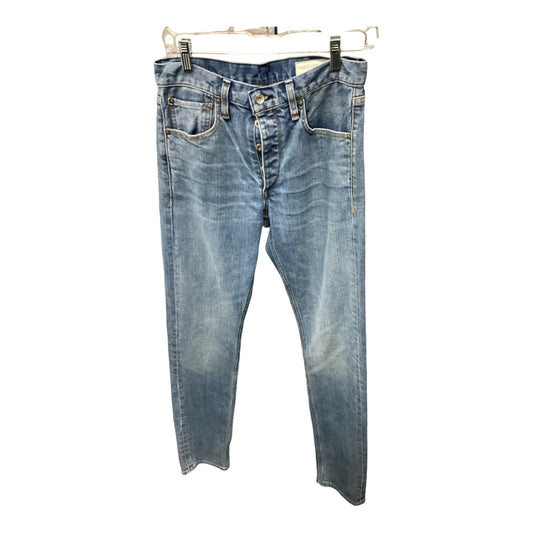 Jeans Straight By Rag & Bones Jeans In Blue Denim, Size: 8