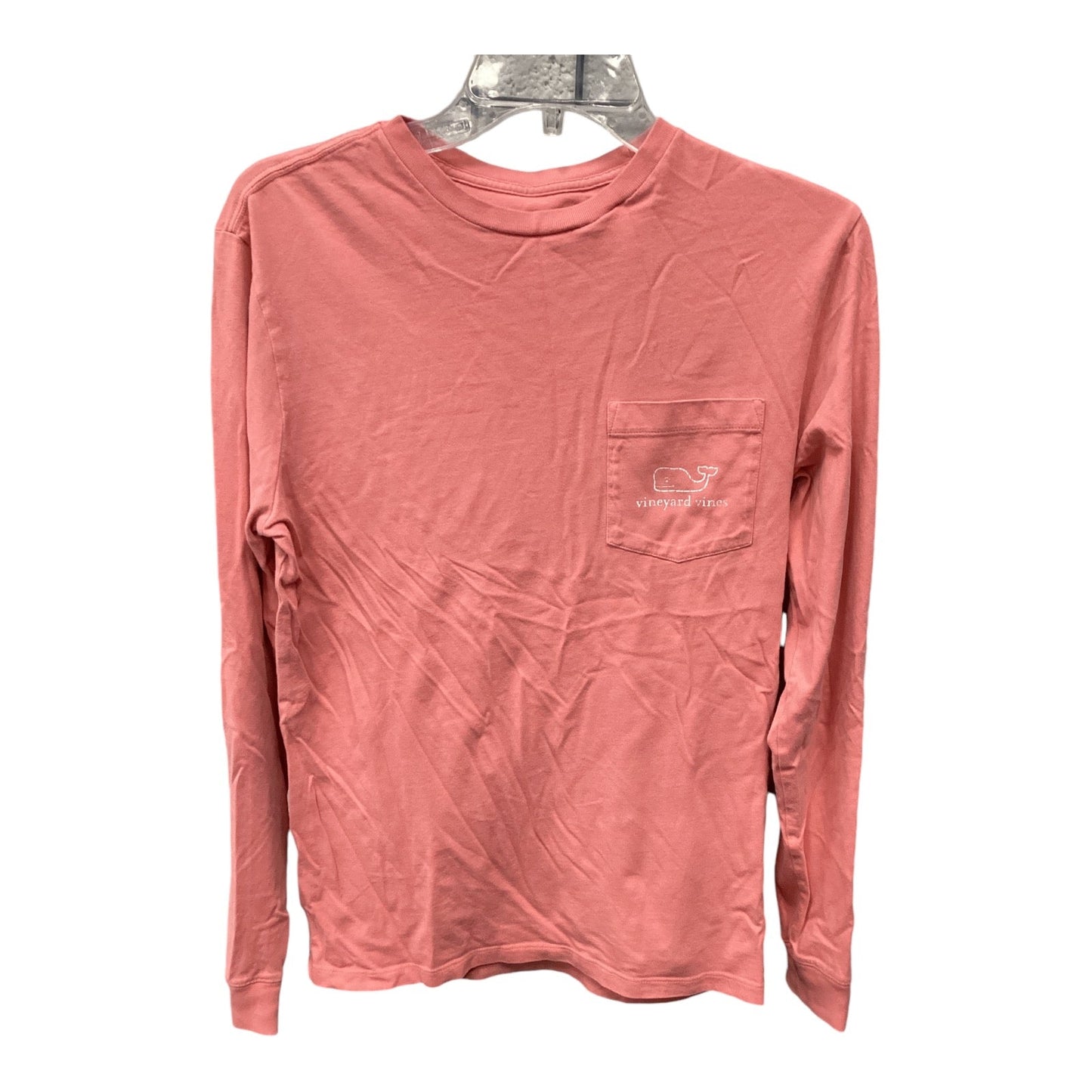 Top Long Sleeve By Vineyard Vines In Peach, Size: Xs