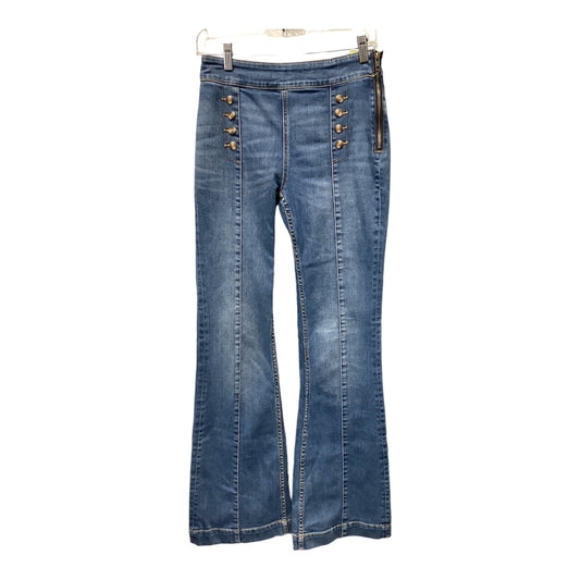 Jeans Flared By Pilcro In Blue, Size: 4