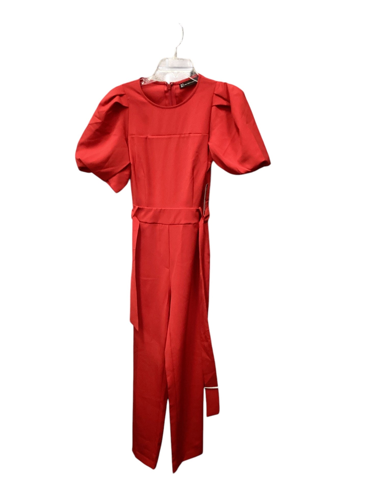 Jumpsuit By New York Jean Company In Red, Size: Xs