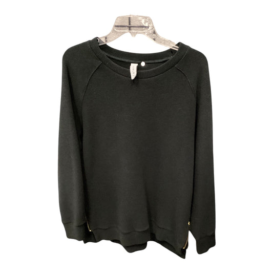 Sweatshirt Crewneck By Varley In Black, Size: L