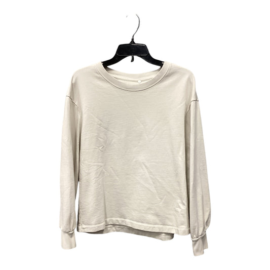 Sweatshirt Crewneck By Patagonia In Beige, Size: S