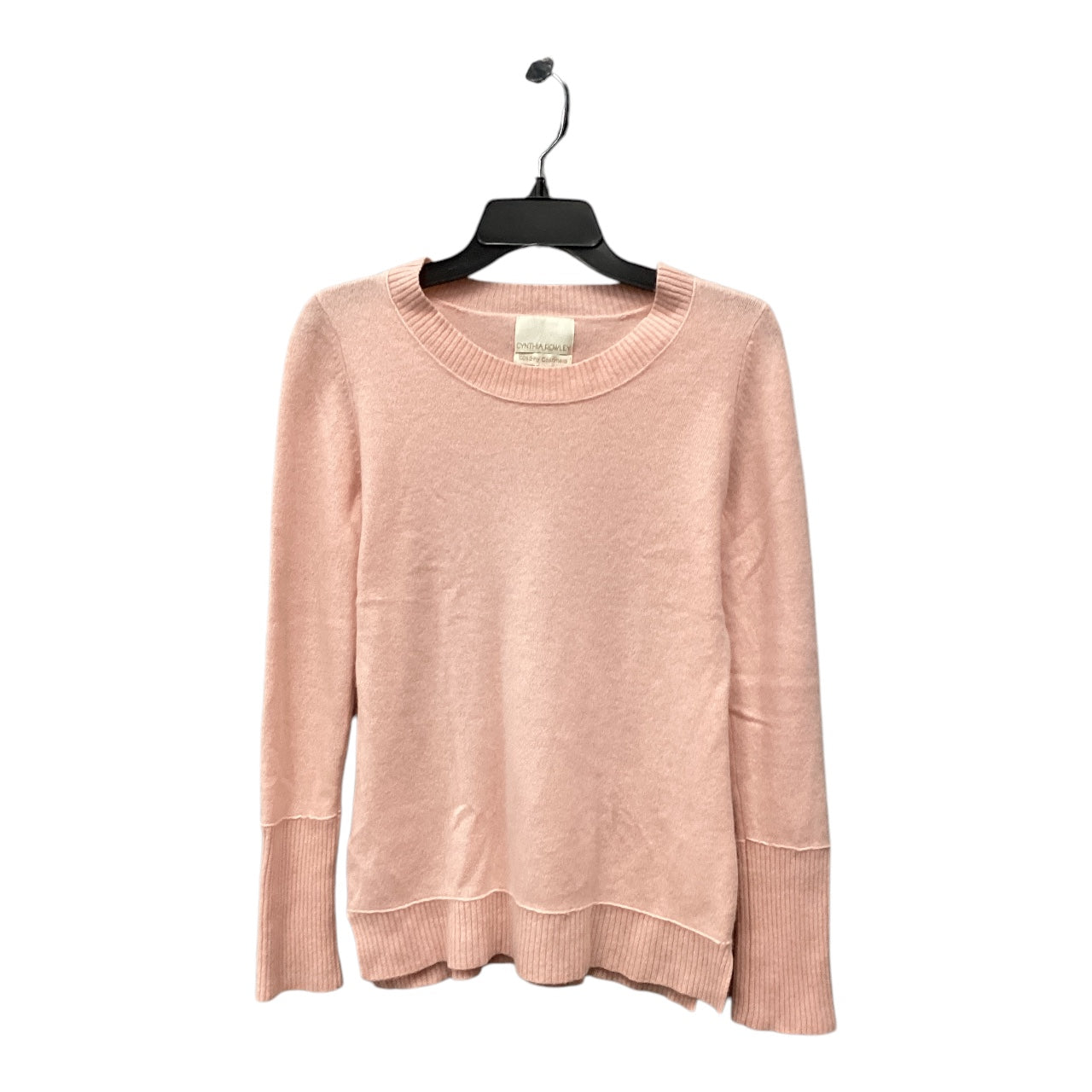 Sweater By Cynthia Rowley In Peach, Size: L