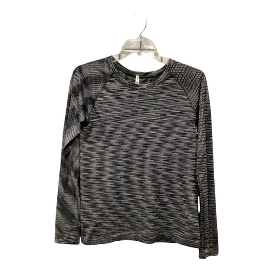 Athletic Top Long Sleeve Crewneck By Athleta In Striped Pattern, Size: Xl