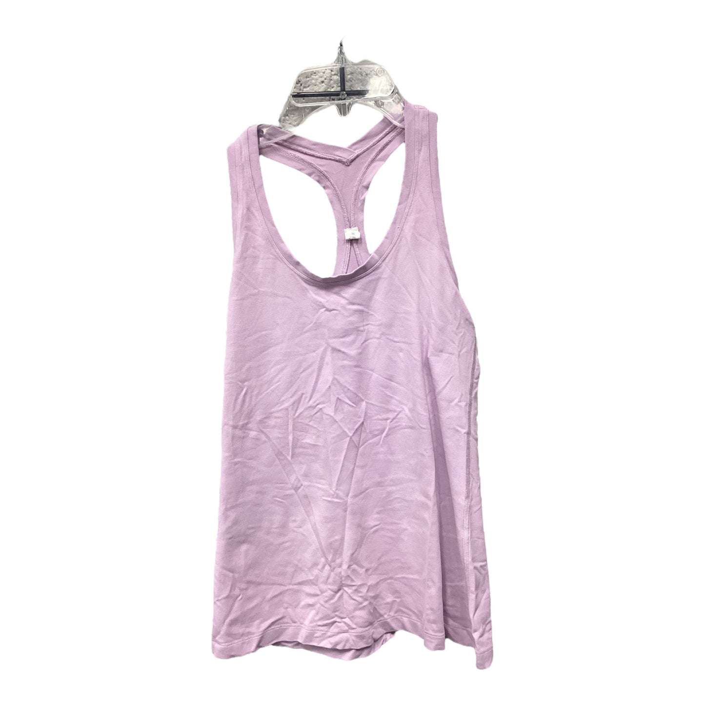 Athletic Tank Top By Lululemon In Purple, Size: 8