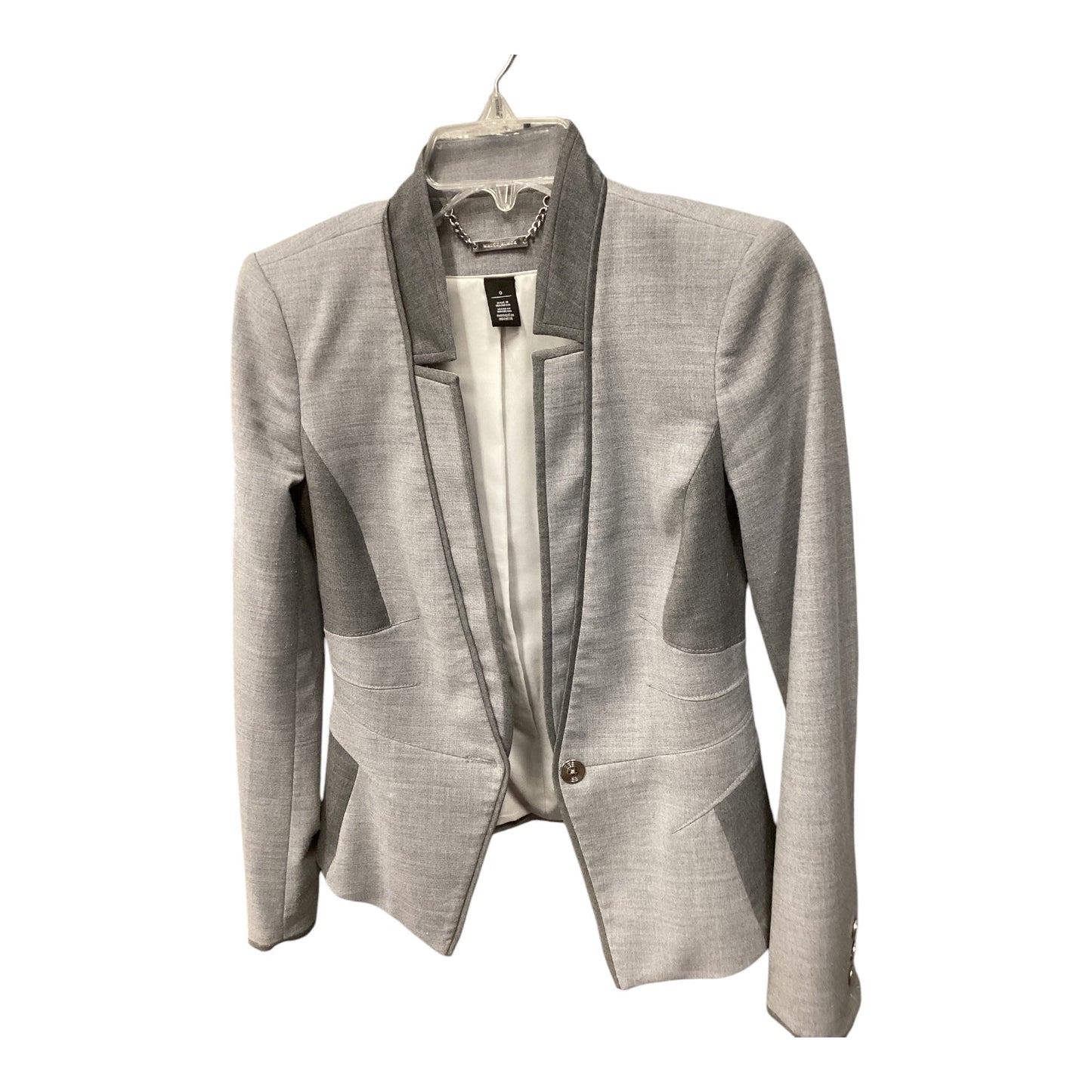 Blazer By White House Black Market In Grey, Size: 0