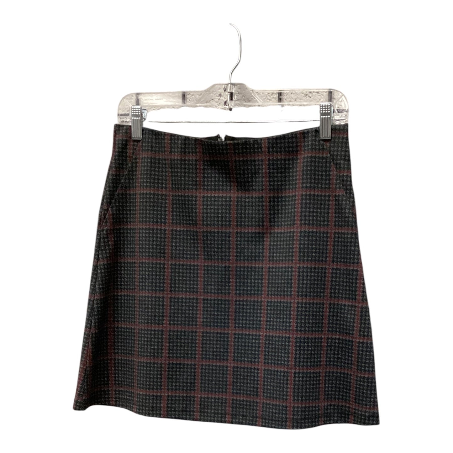 Skirt Mini & Short By Sanctuary In Plaid Pattern, Size: M