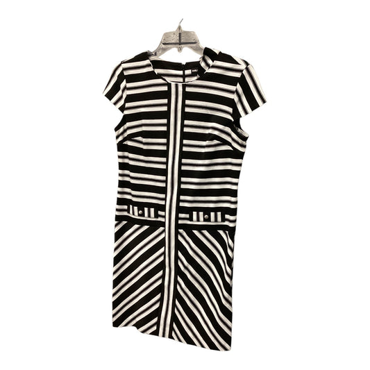 Dress Designer By Karl Lagerfeld In Striped Pattern, Size: 8