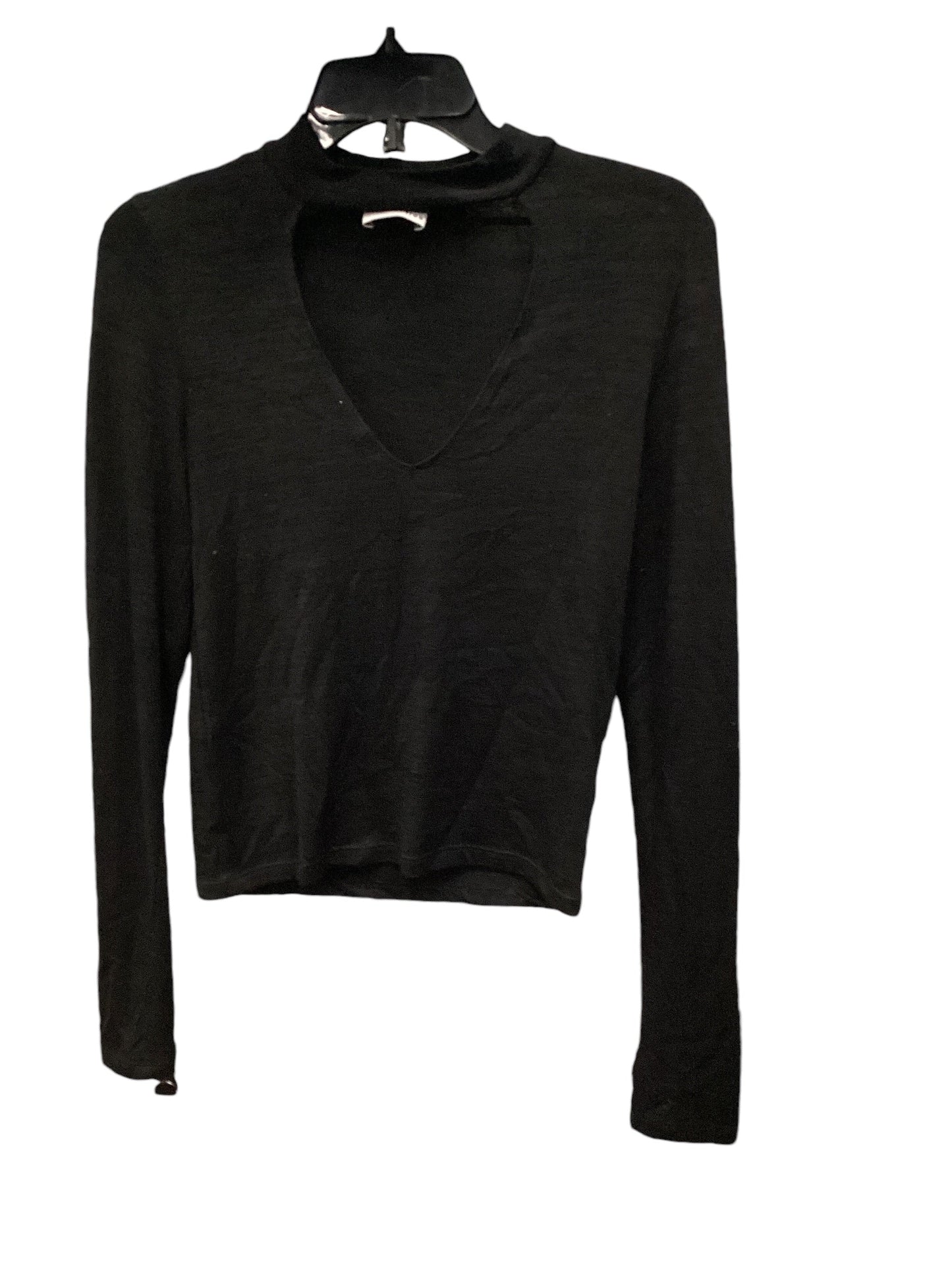 Top Long Sleeve By Wilfred In Black, Size: S