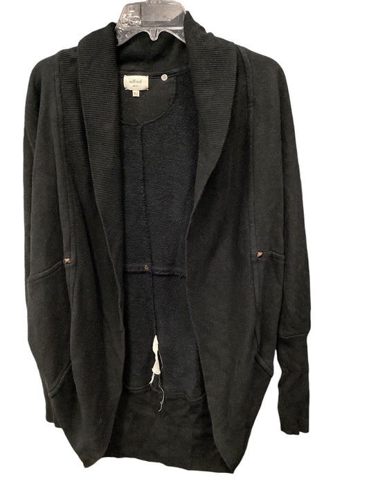 Sweater Cardigan By Wilfred In Black, Size: S