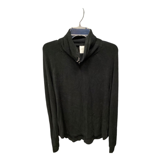 Athletic Sweatshirt Collar By Varley In Black, Size: M