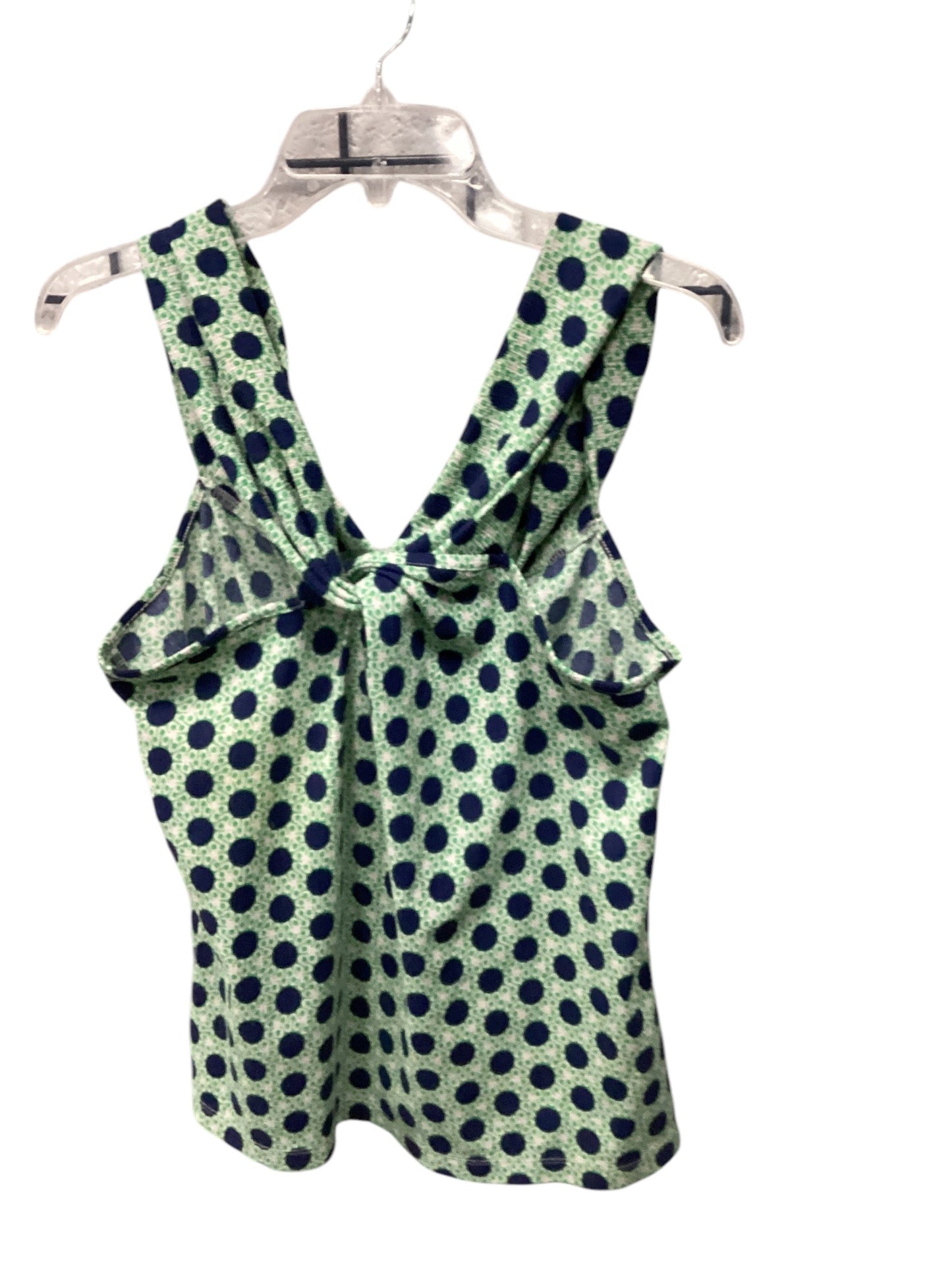 Top Sleeveless By Maeve In Blue & Green, Size: Xl