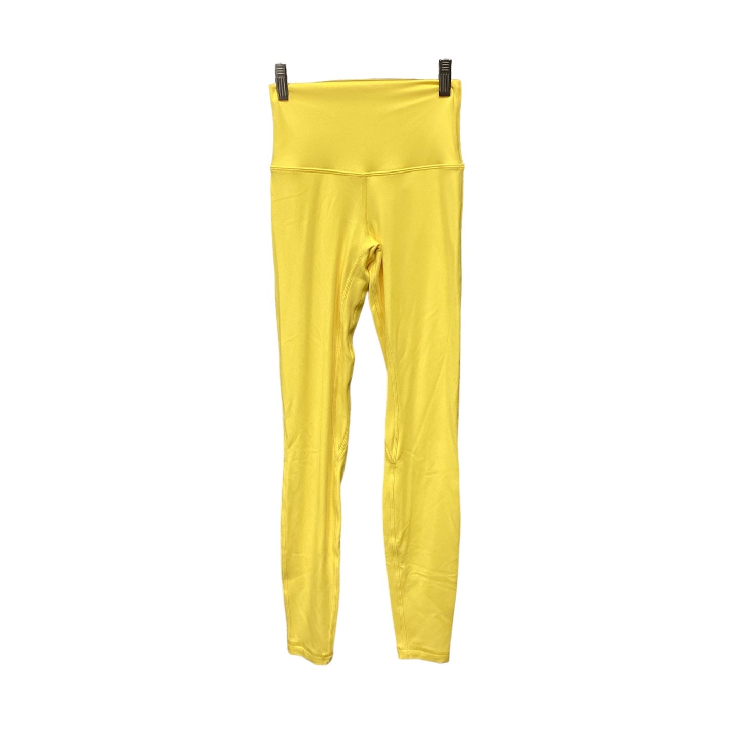 Athletic Pants By Lululemon In Yellow, Size: 2