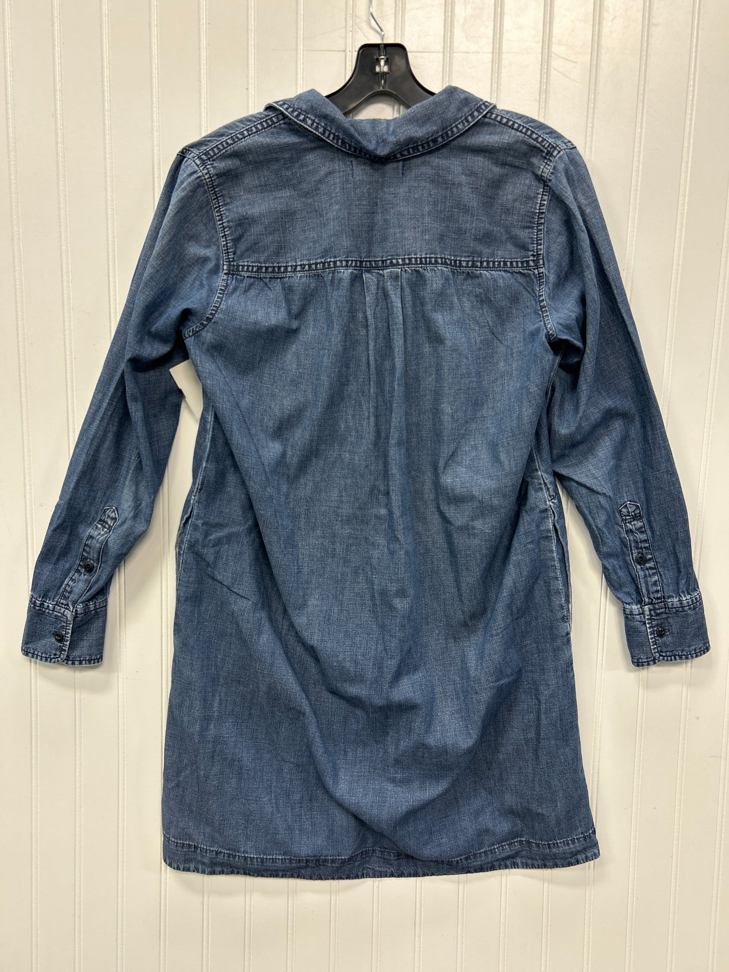 Dress Casual Midi By Madewell In Blue, Size:S