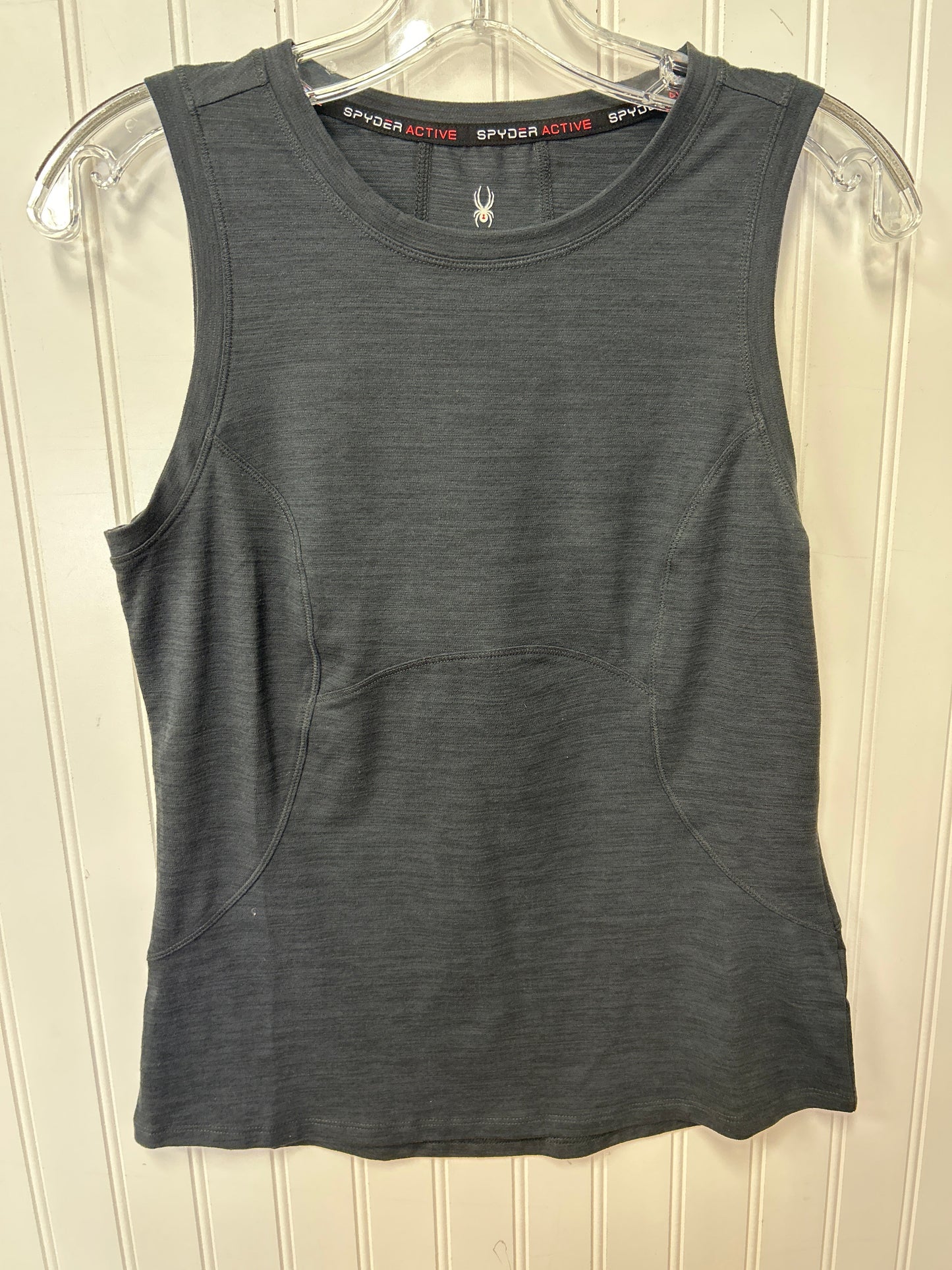 Athletic Tank Top By Spyder In Black, Size:S