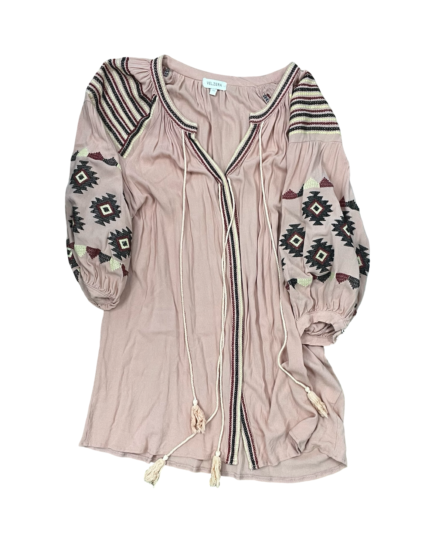 Top 3/4 Sleeve By Clothes Mentor In Peach, Size:3X