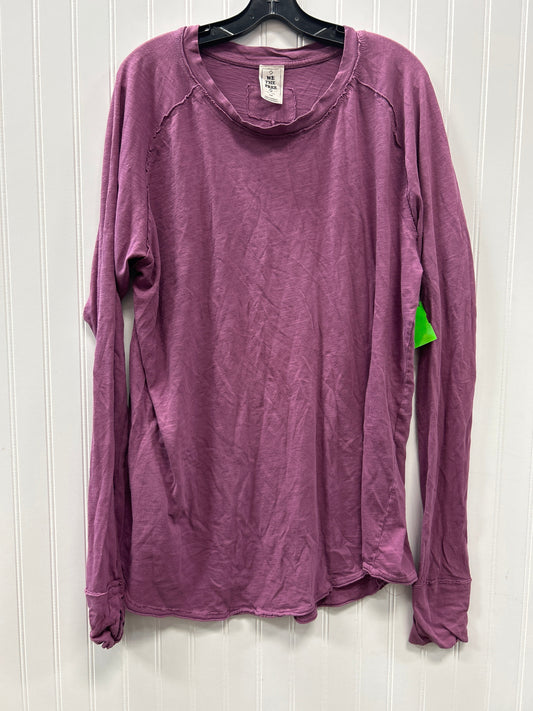 Top Ls By We The Free In Purple, Size:L