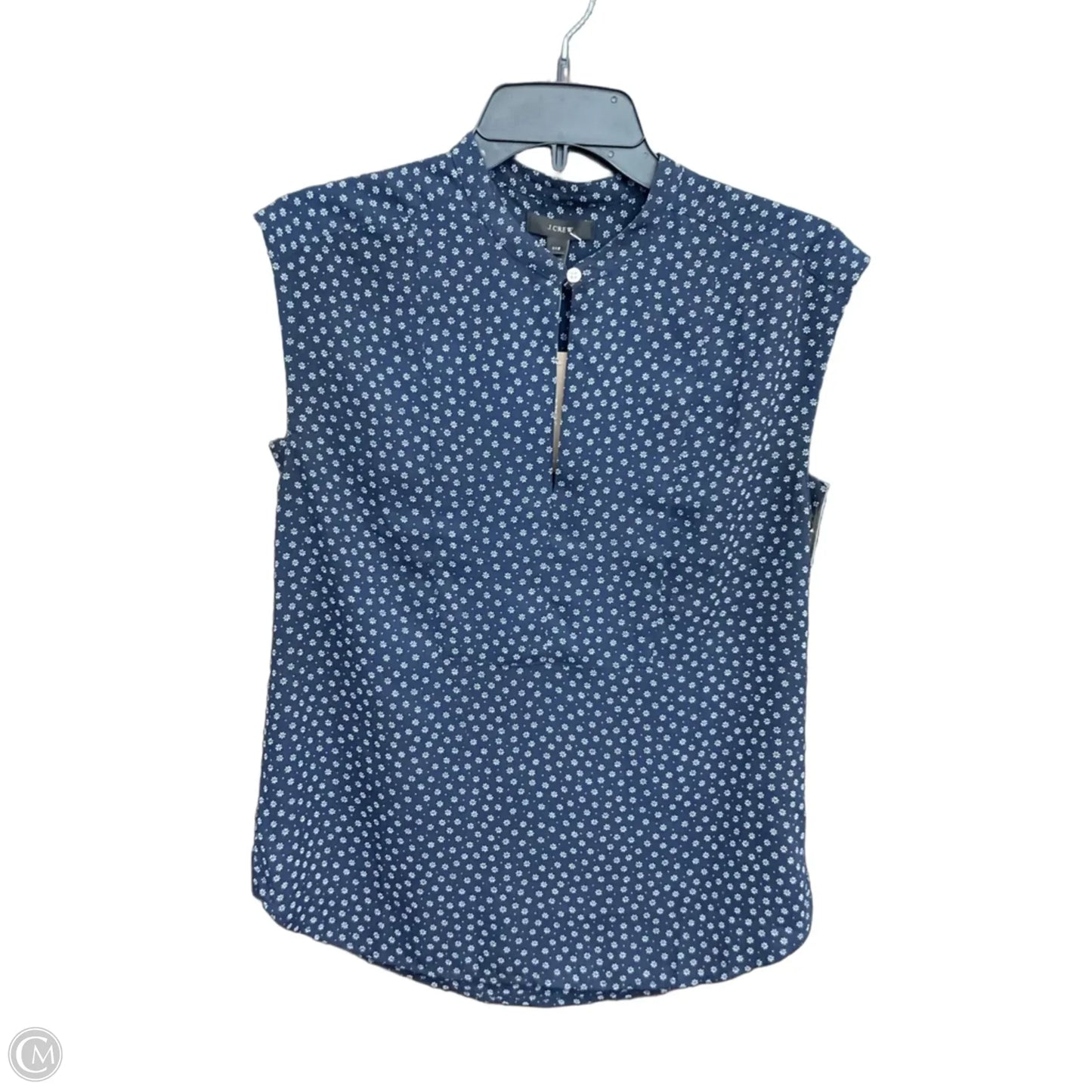 Top Sleeveless By Express In Navy, Size: Xxs