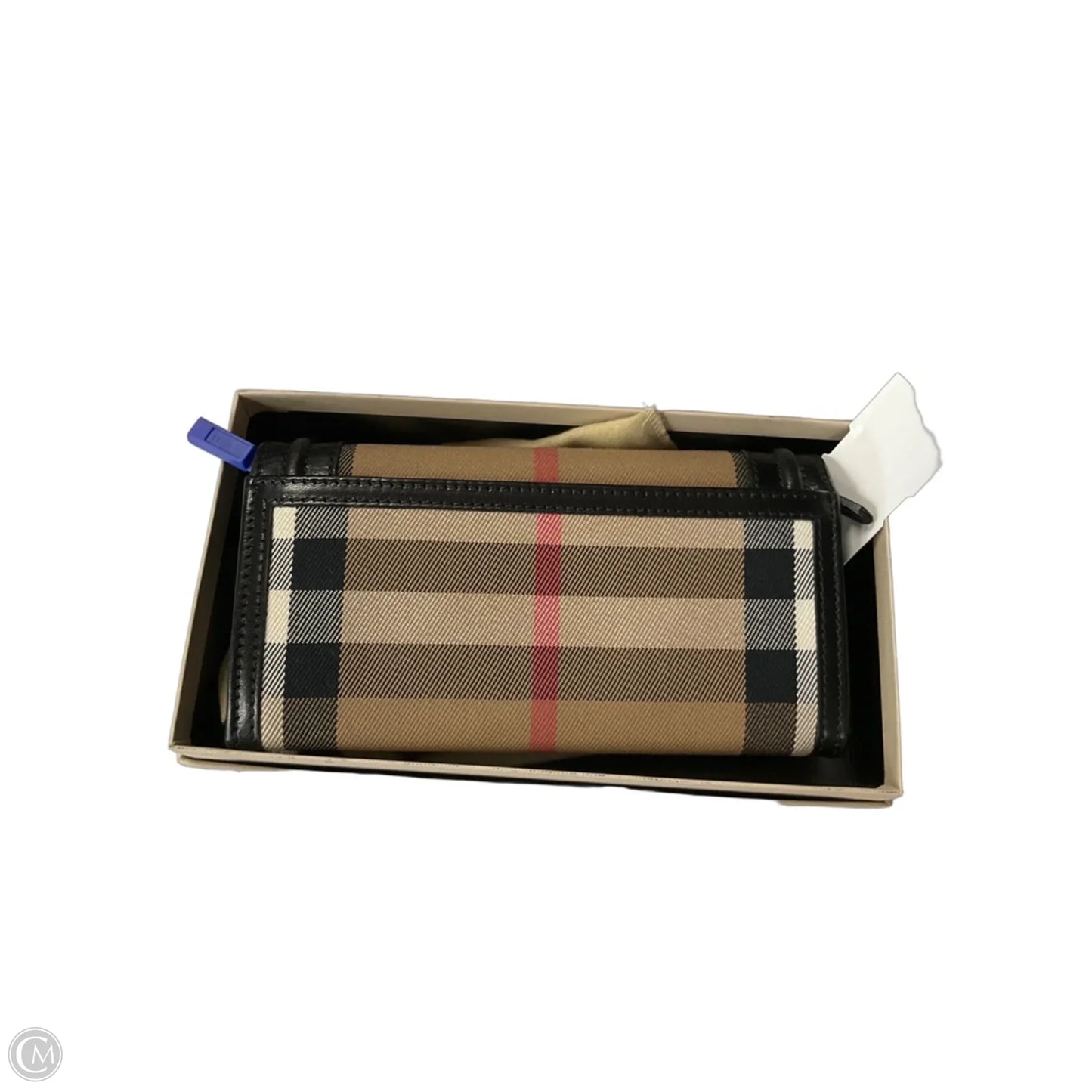 Wallet Luxury Designer By Burberry, Size: Medium