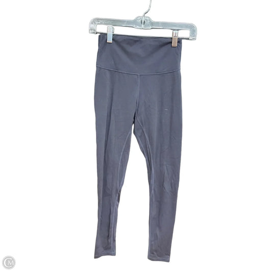 Athletic Leggings By Lululemon In Blue, Size: Xs