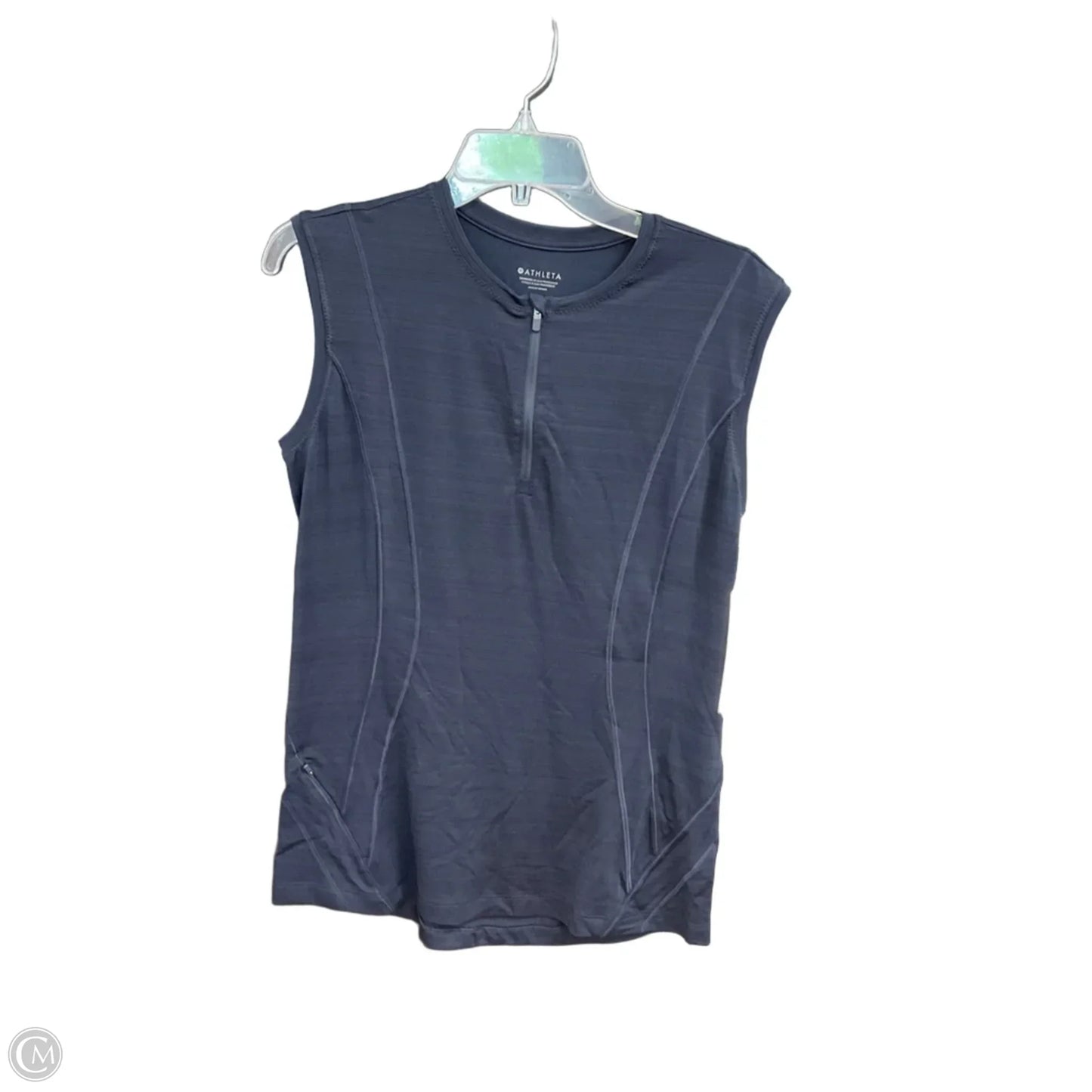 Athletic Tank Top By Athleta In Navy, Size: M