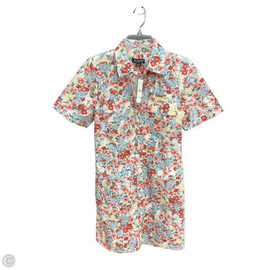 Dress Casual Midi By J. Crew In Floral Print, Size: 2