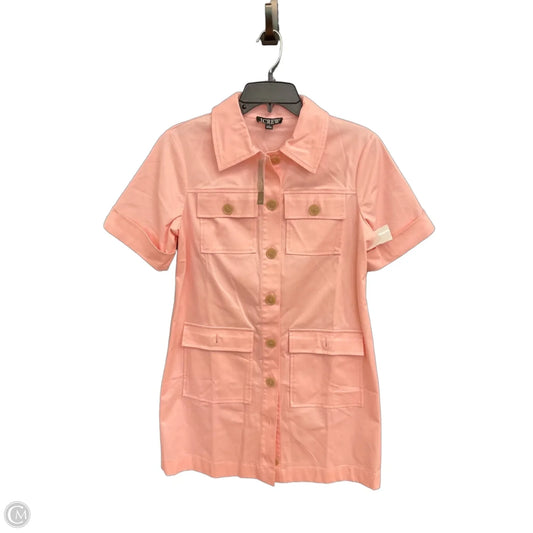 Dress Casual Midi By J. Crew In Pink, Size: 2