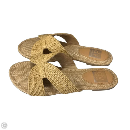 Sandals Flats By Dolce Vita In Tan, Size: 6.5