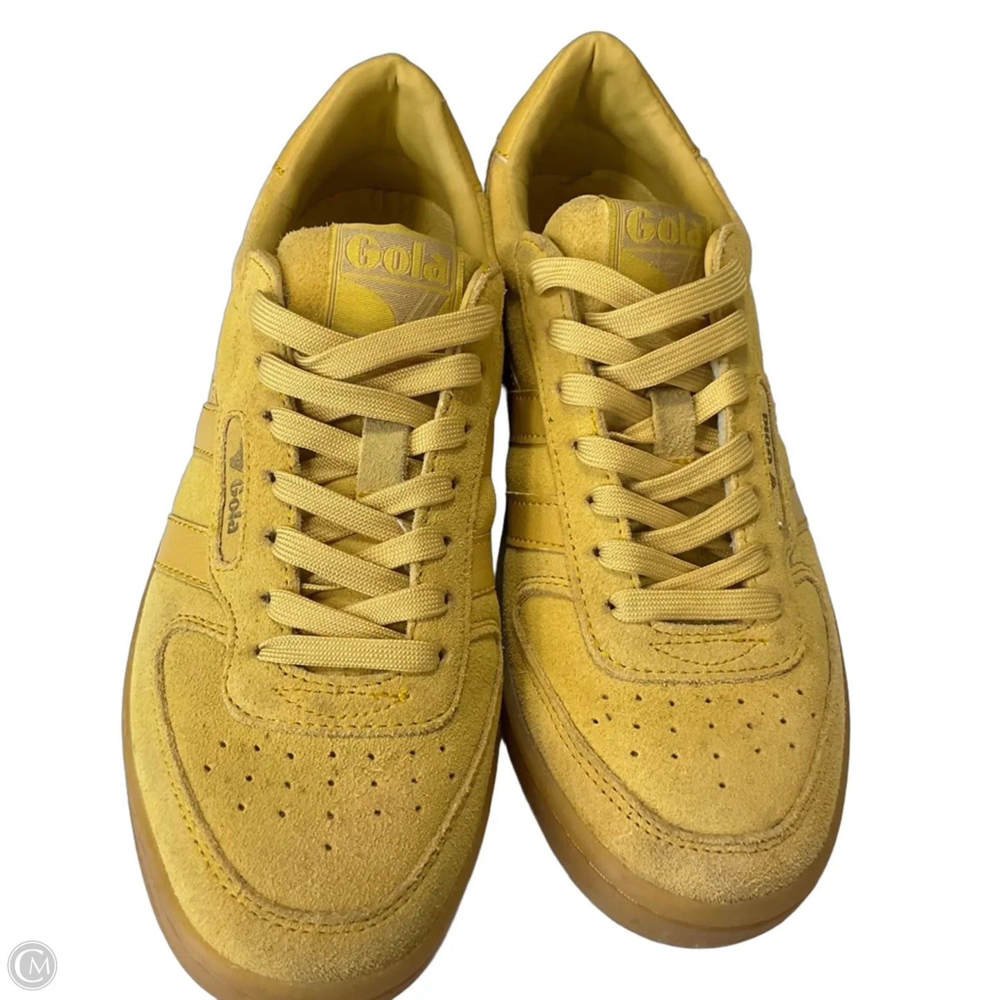 Shoes Sneakers By Gola In Yellow, Size: 6.5