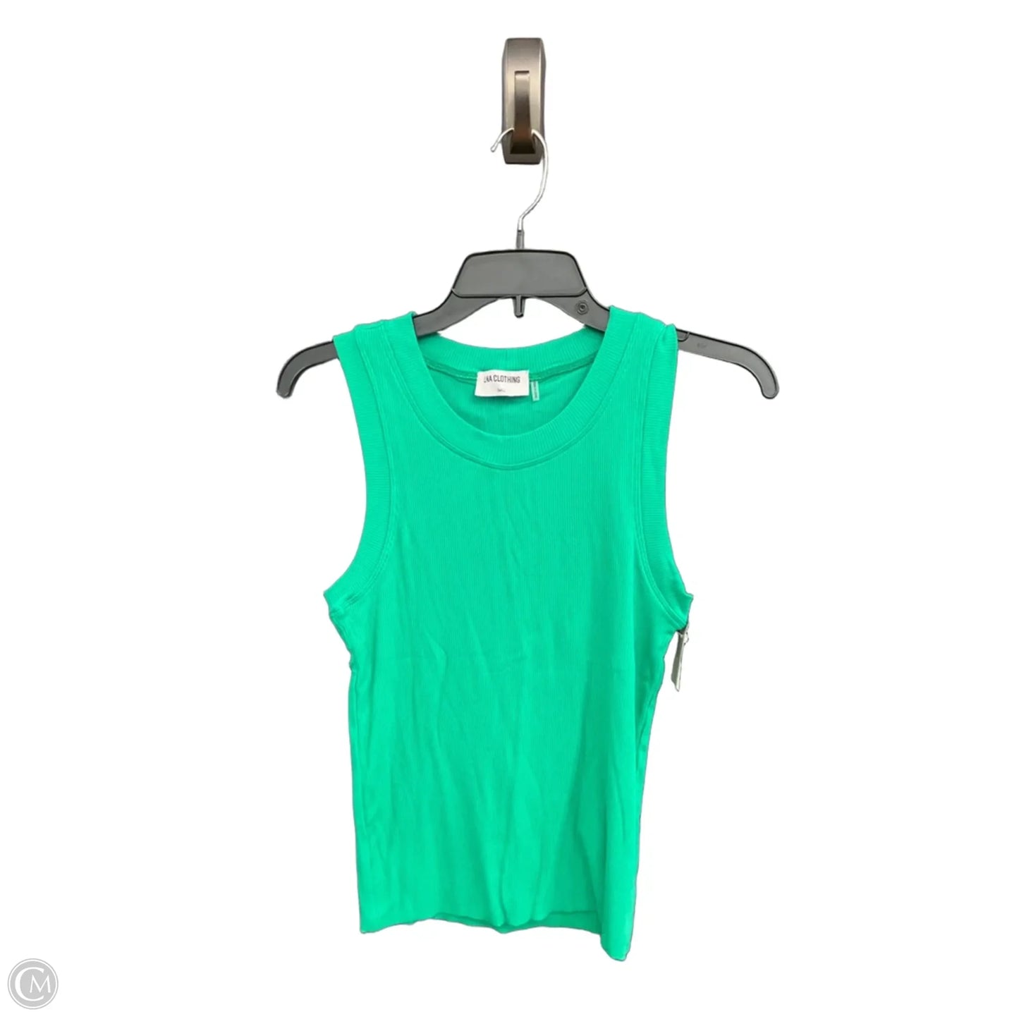 Top Sleeveless Basic By Lna In Green, Size: S