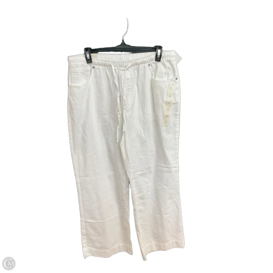 Pants Lounge By Banana Republic In White, Size: 8