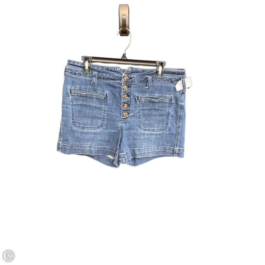Shorts By Pilcro In Blue Denim, Size: 12