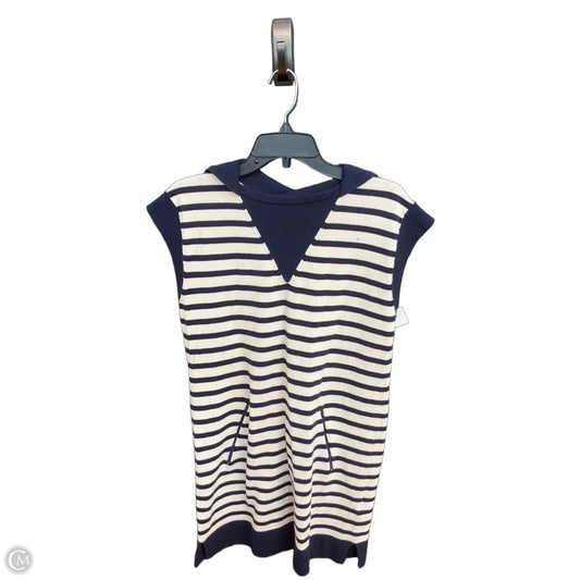 Dress Casual Midi By Current/elliott In Striped Pattern, Size: S
