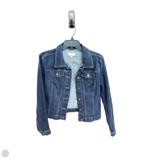 Jacket Denim By Loft In Blue Denim, Size: S