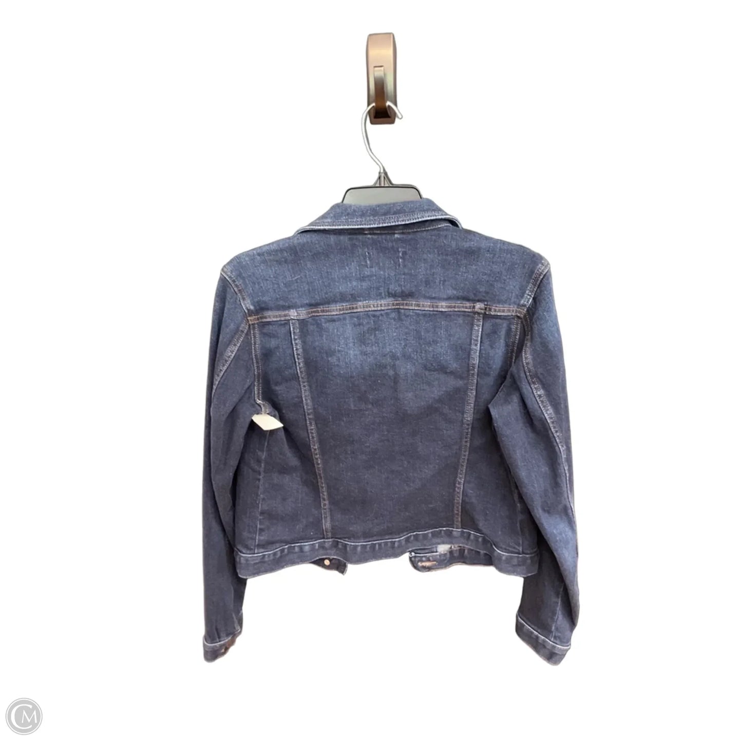 Jacket Denim By Loft In Blue Denim, Size: S