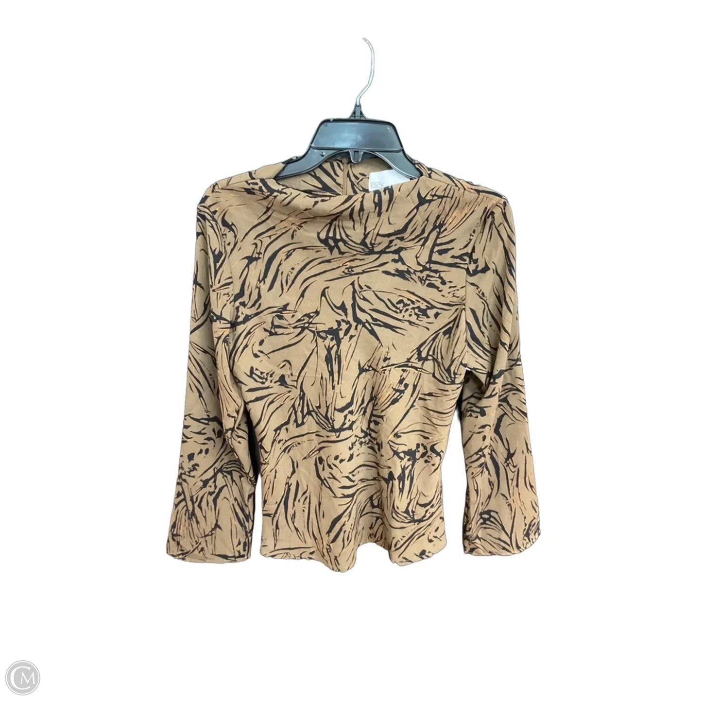 Top Long Sleeve By Nordstrom In Green, Size: M
