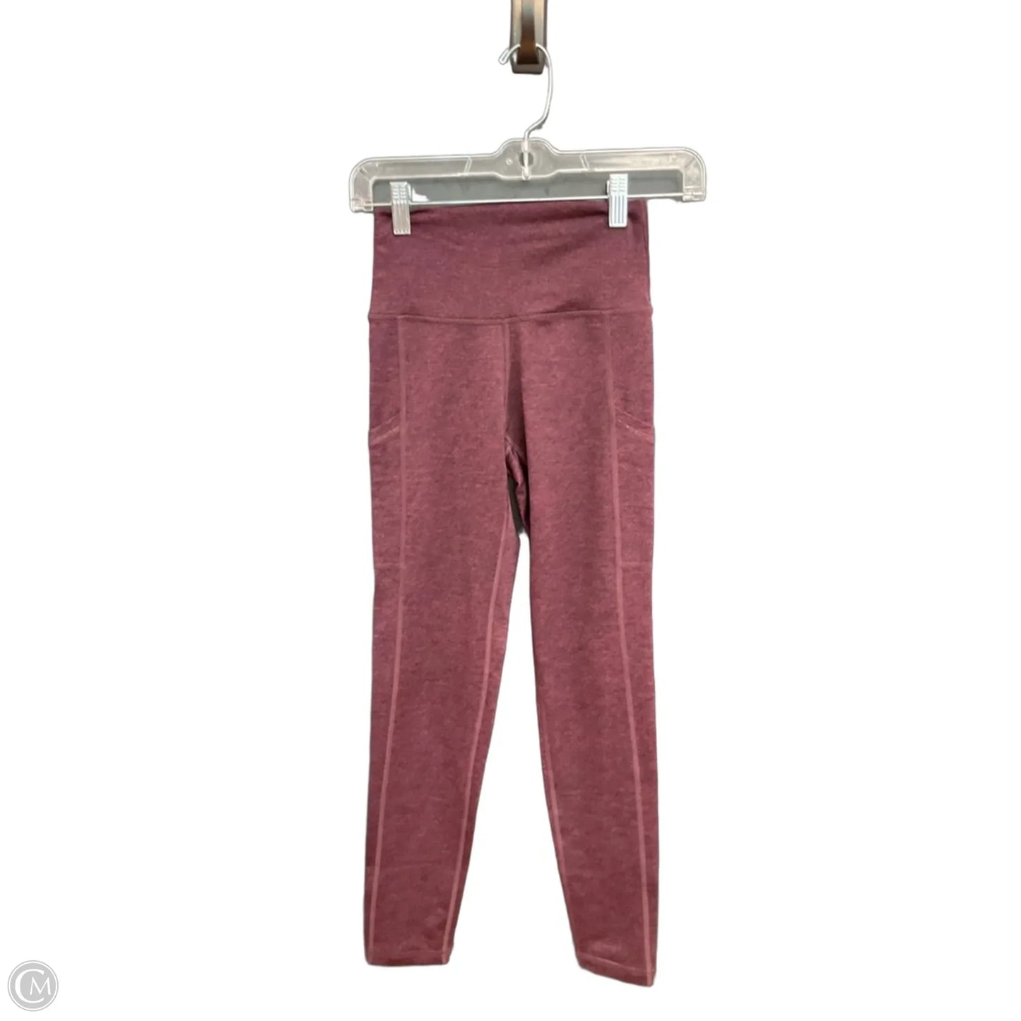 Athletic Leggings By Aerie In Purple, Size: Xs